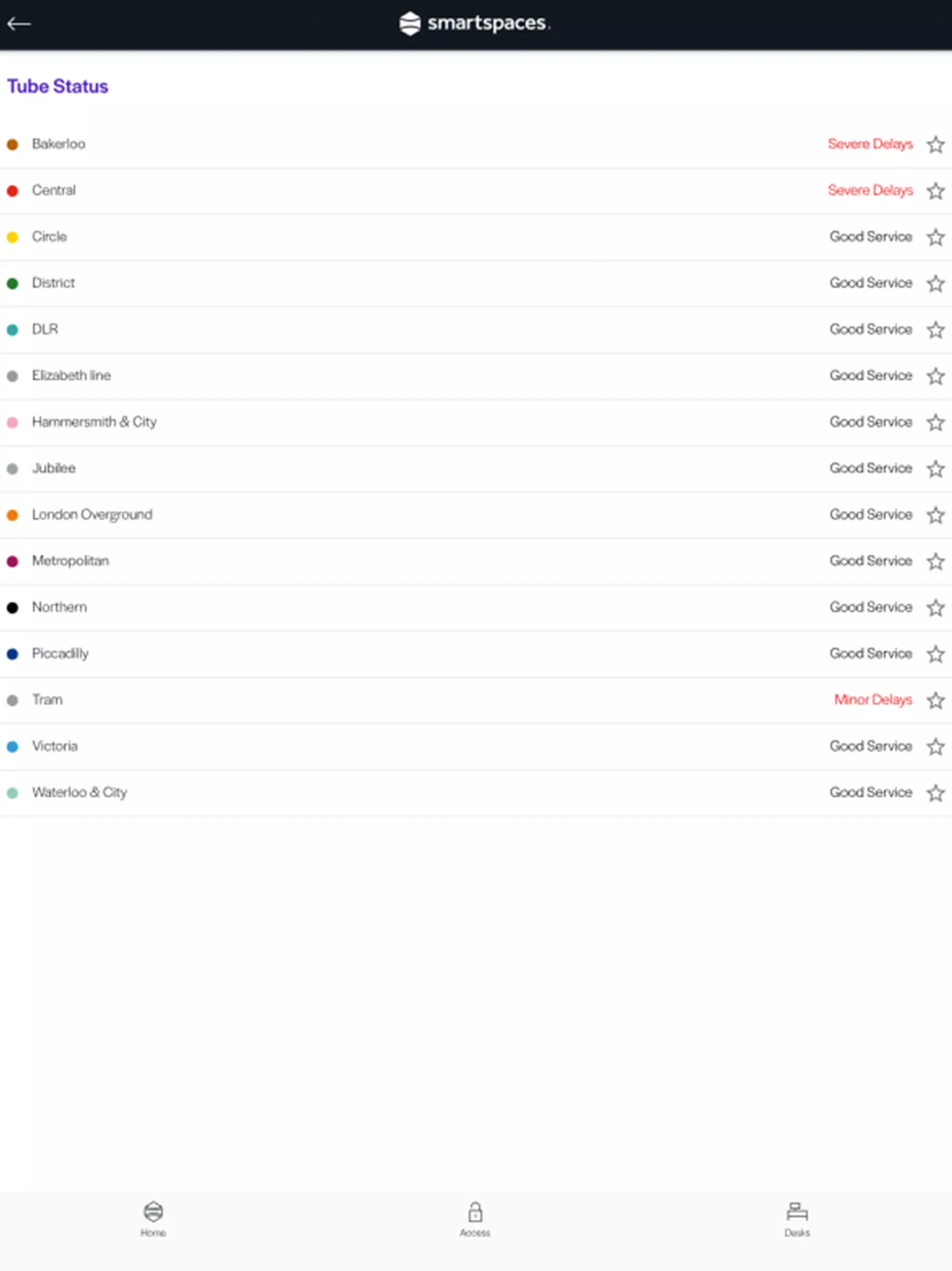 Smart Spaces Experience Screenshots