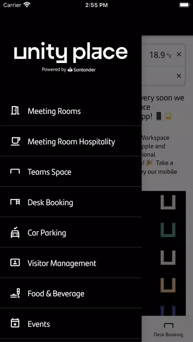 Unity Place Workspace Screenshots