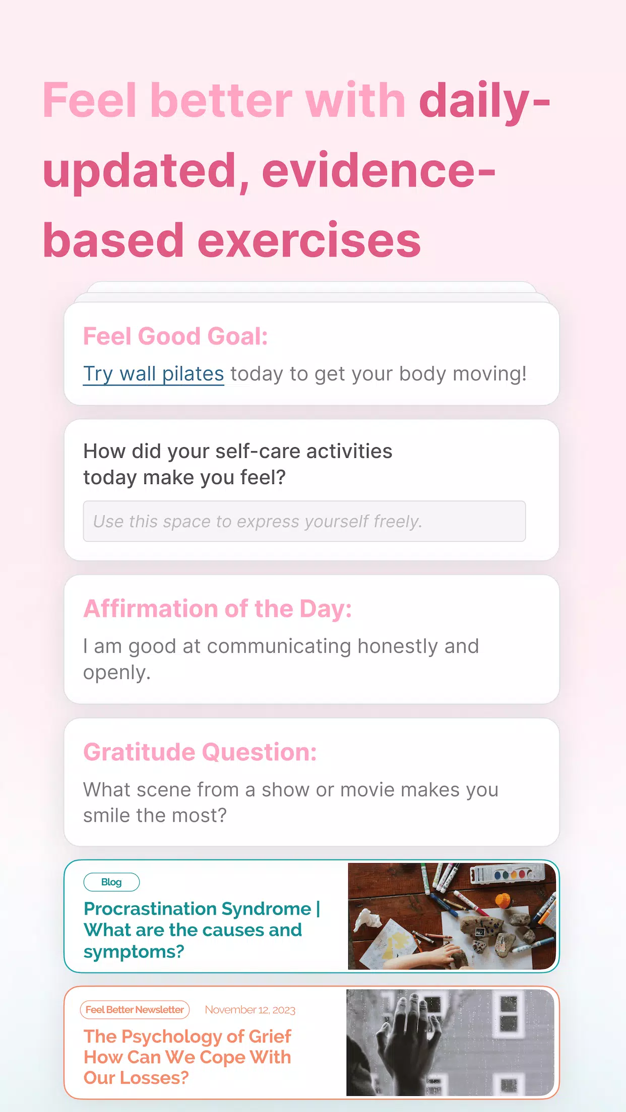 Relate Screenshots