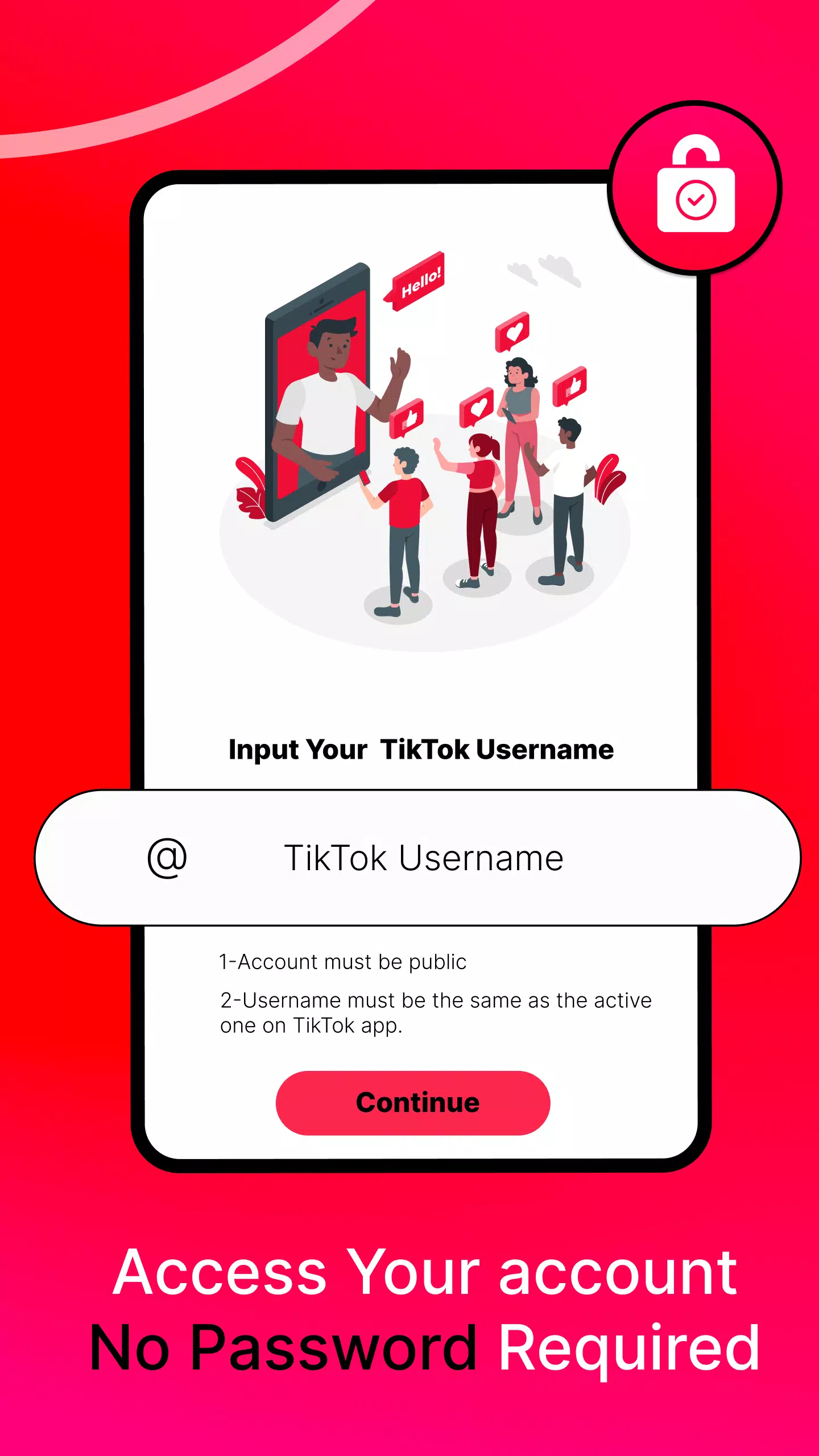 TikBom Followers Likes & Views Screenshots