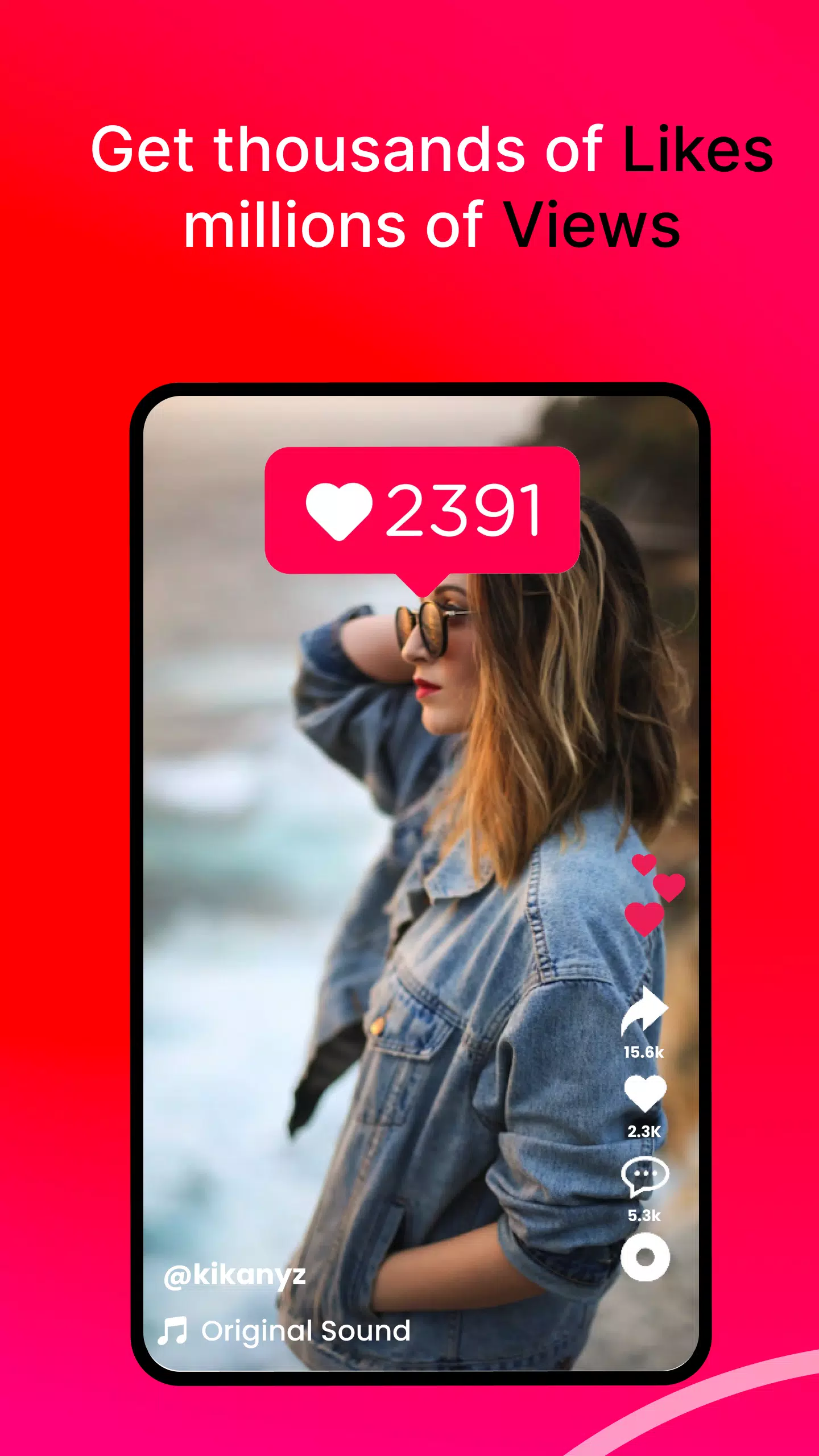 TikBom Followers Likes & Views Screenshots