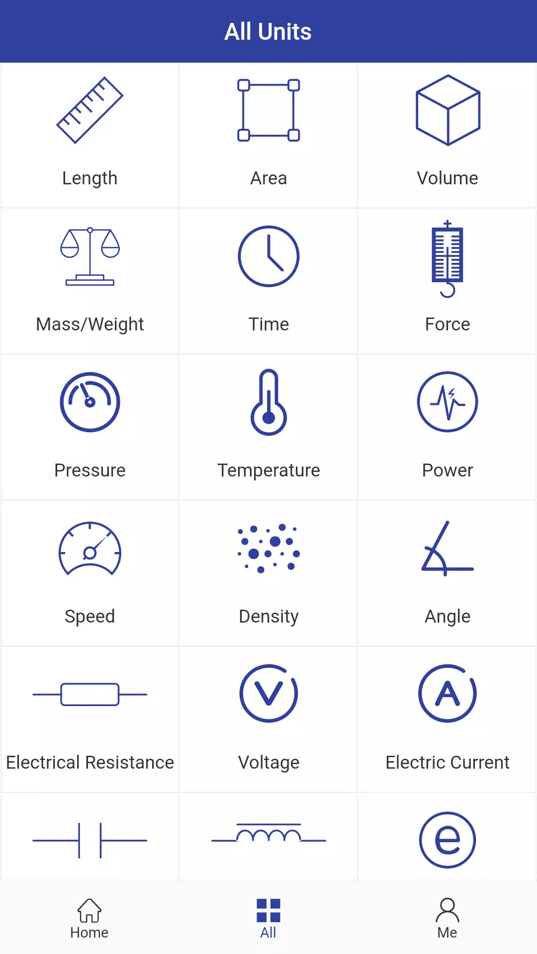 Unit Converter Screenshots