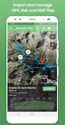 Tracklia: GPX, KML, KMZ & maps Screenshots