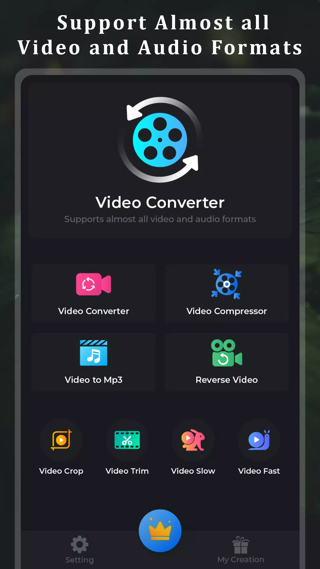 Video Converter-ConverterBlack Screenshots