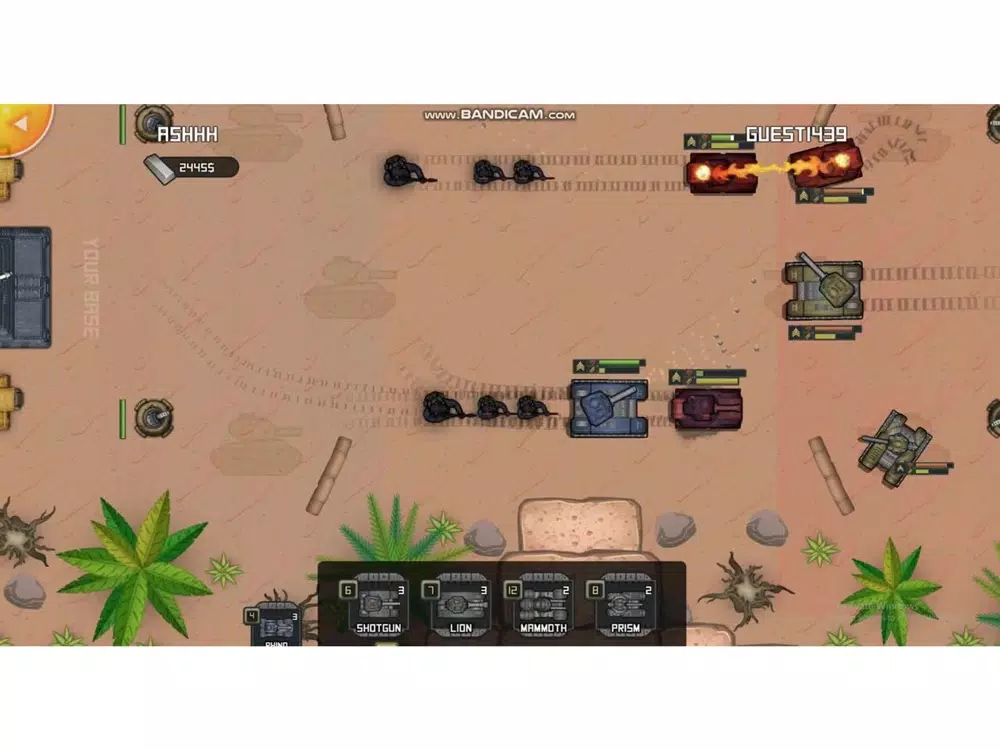 123Games: Battle of Tanks iPad Screenshots