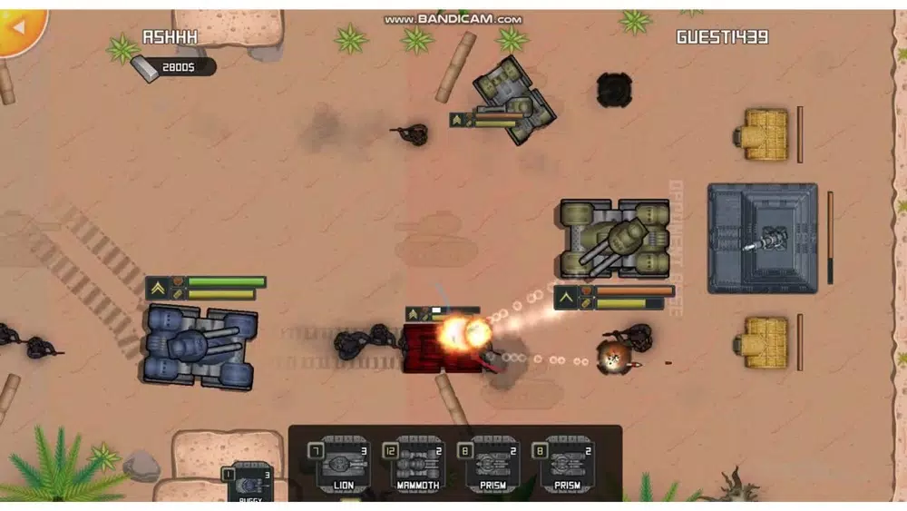 123Games: Battle of Tanks Screenshots