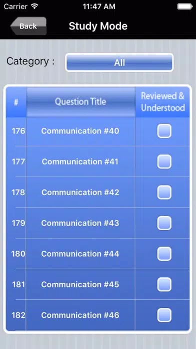 Paralegal Exam Prep Screenshots