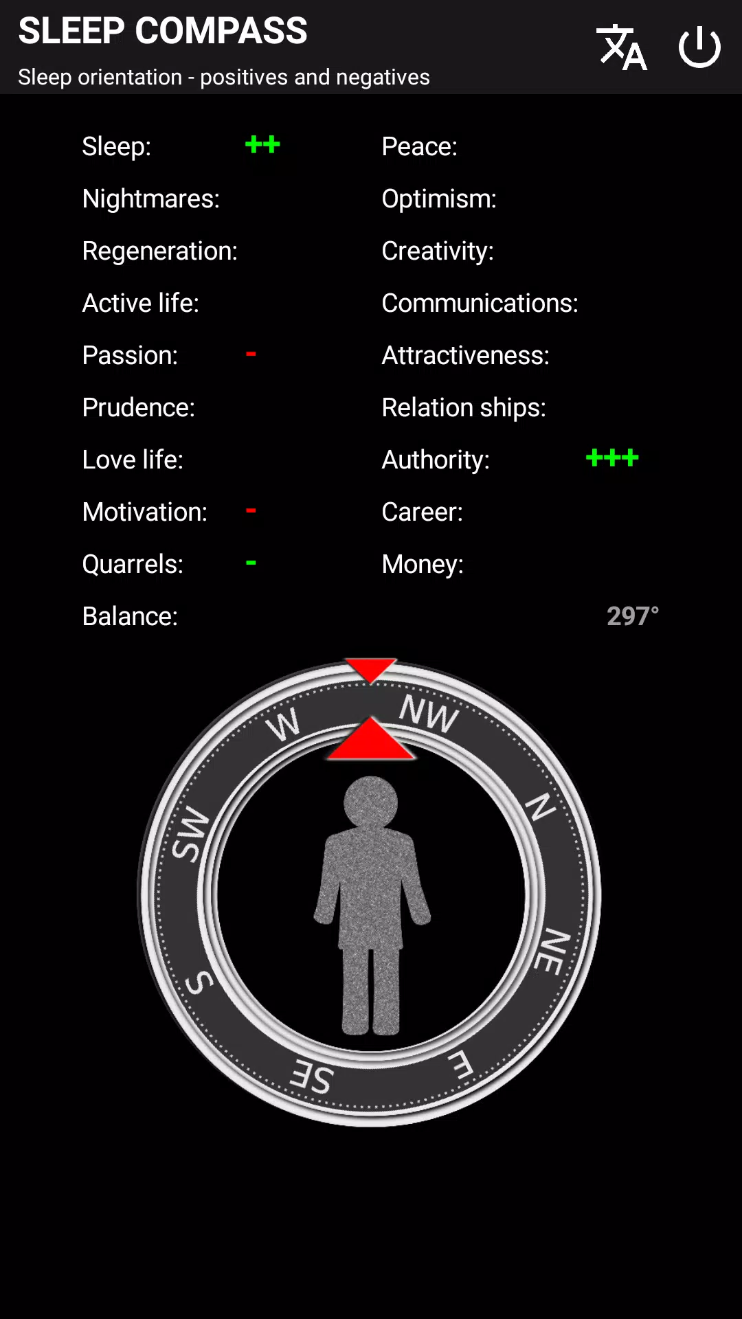 SLEEP COMPASS Screenshots