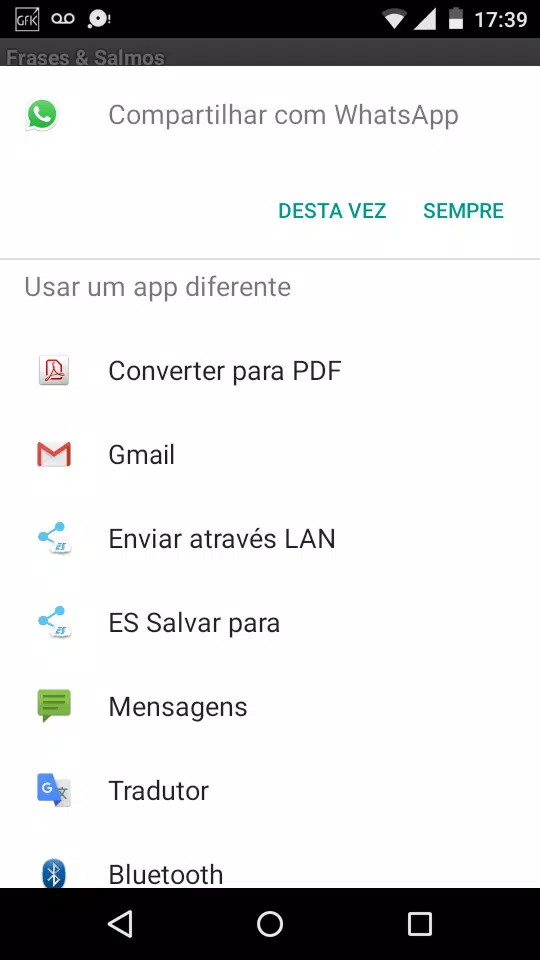 Frases e Salmos Screenshots