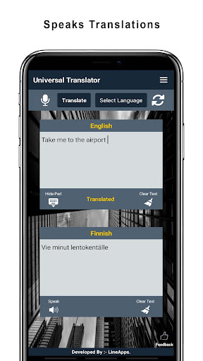 Universal Translator Screenshots