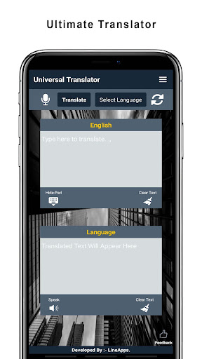 Universal Translator Screenshots