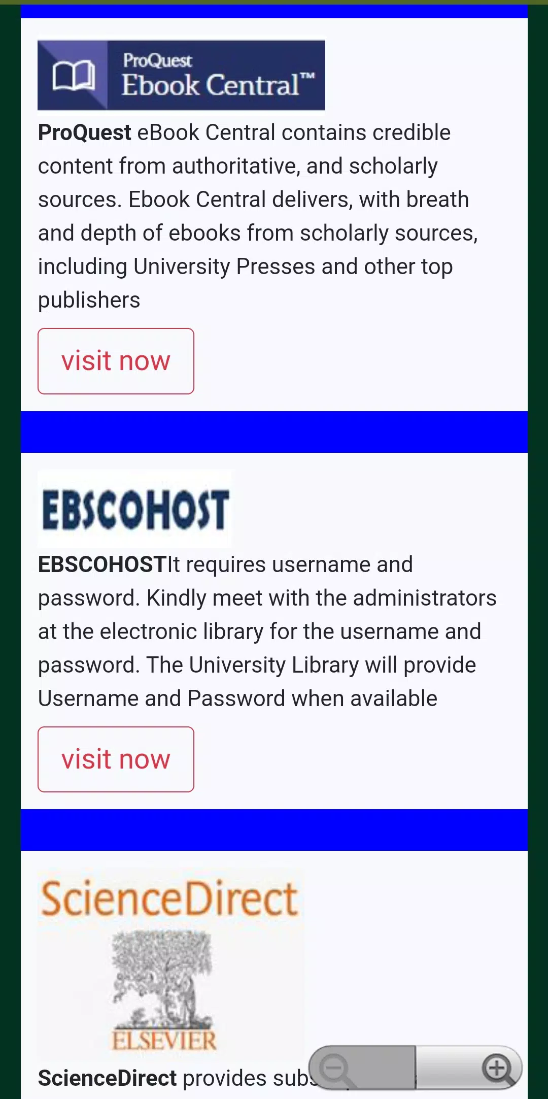 Edocohest eLibrary應用截圖