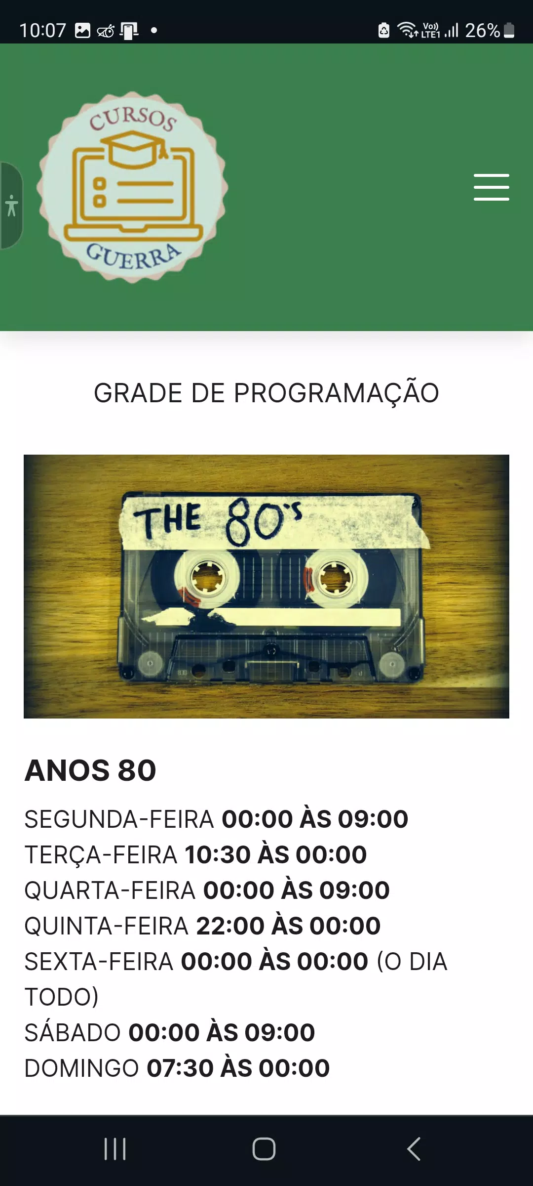 RADIO ANOS 80 Screenshots