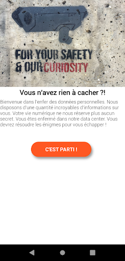 Peur sur nos données Screenshots