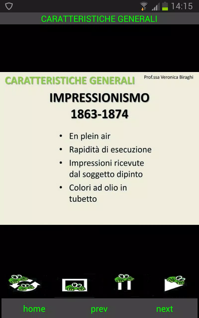 Screenshot di Impressionismo Arte