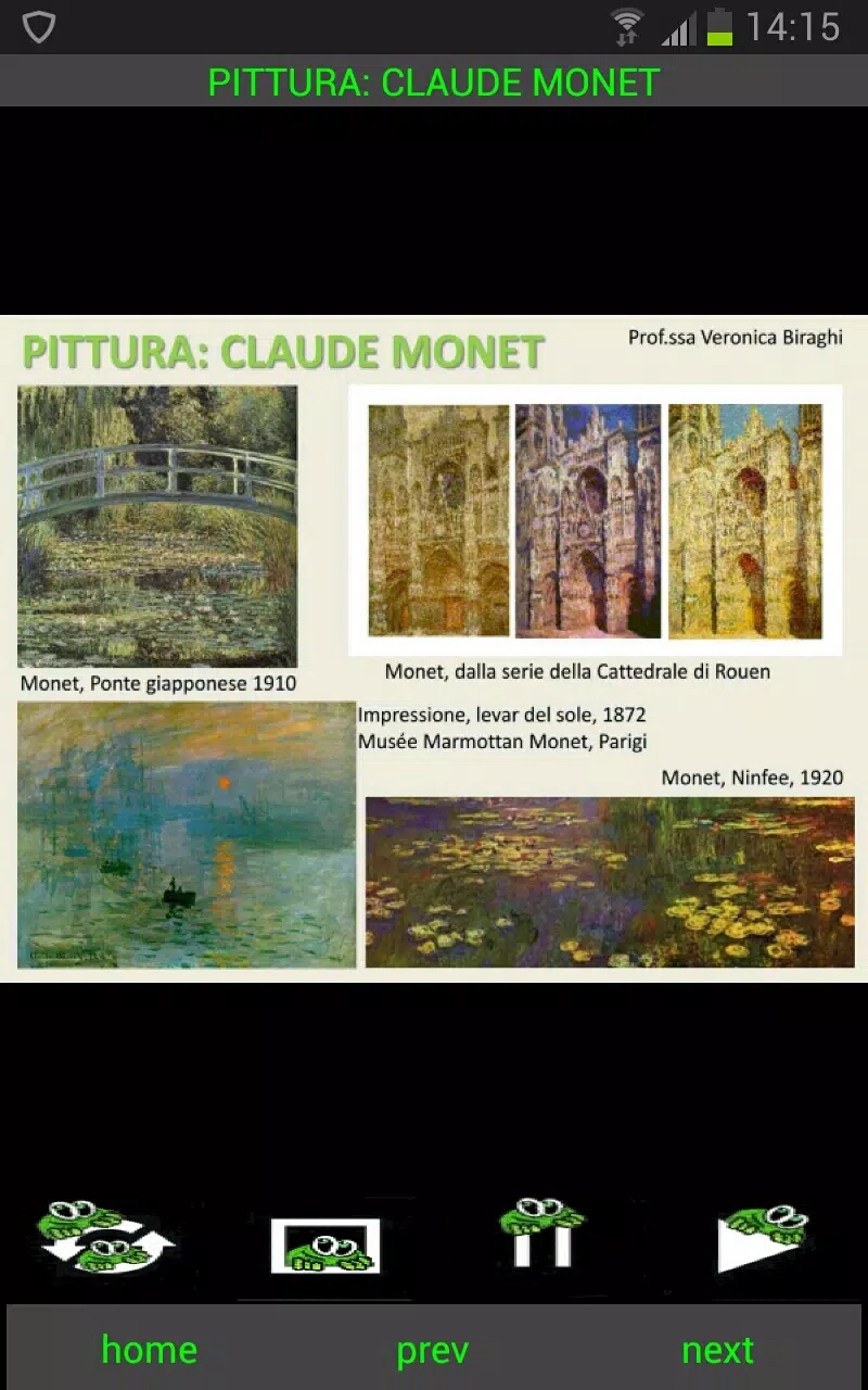 Screenshot di Impressionismo Arte