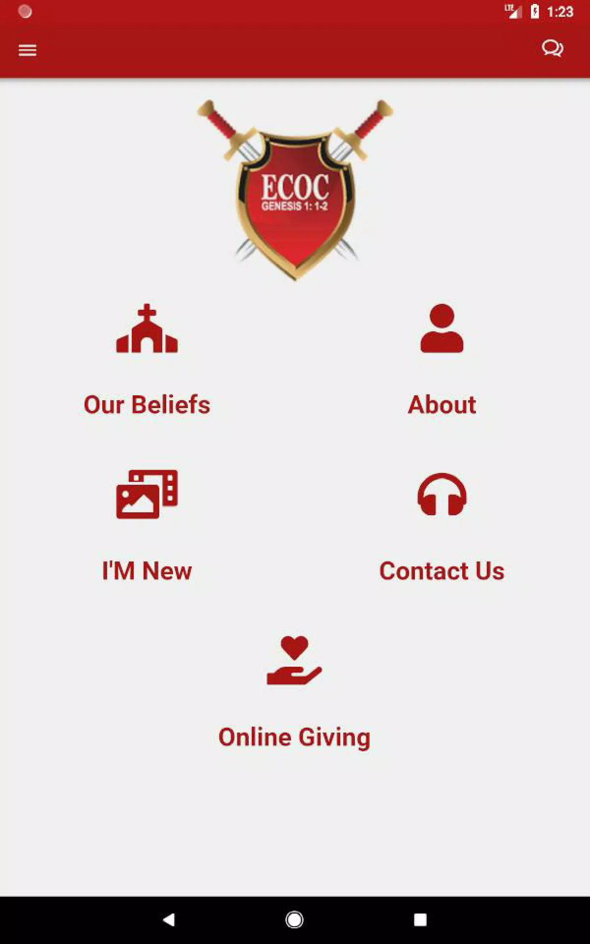 Elohim Christian Outreach Screenshots