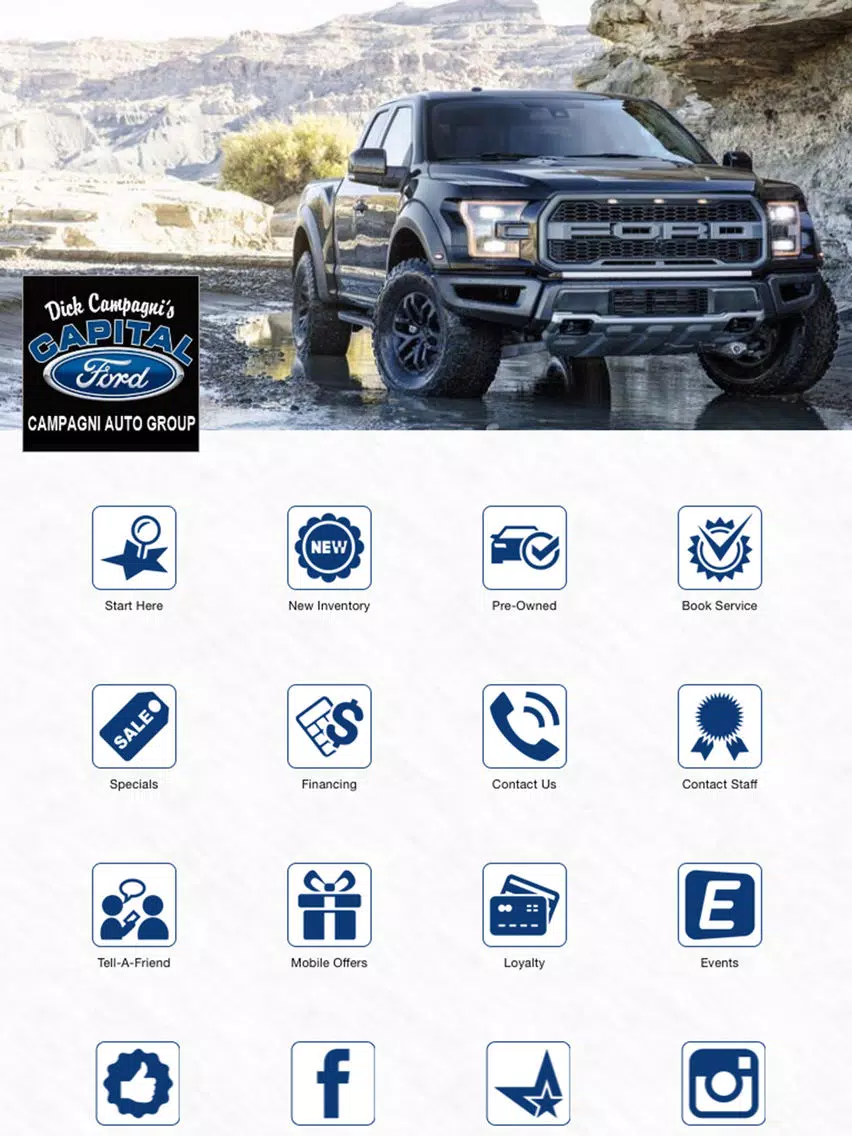 Capital Ford of Carson City iPad Screenshots