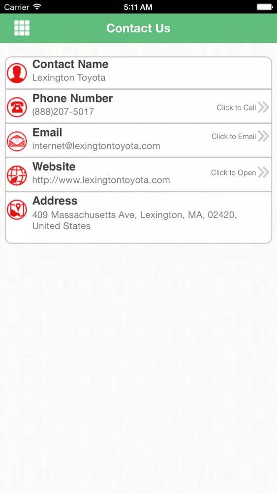 Lexington Toyota Screenshots