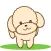 Apple the poodle