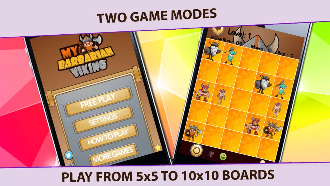 A Vikings Voyage Puzzl-e - Nordic Trolls Super-Card Connect Dots Game应用截图