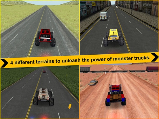 Screenshot di Crazy Monster Truck - Escape iPad 