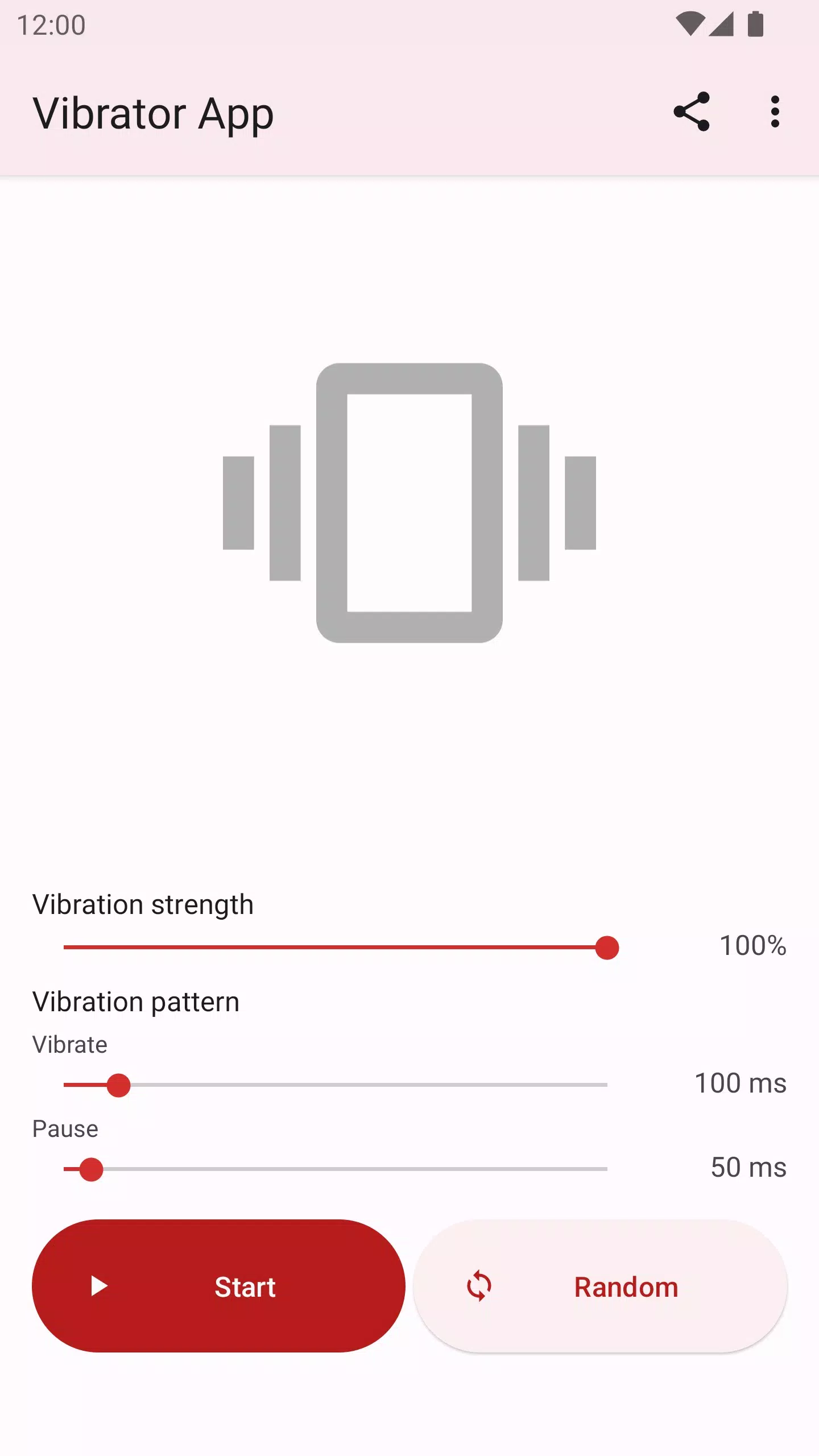 Vibrator App Screenshots