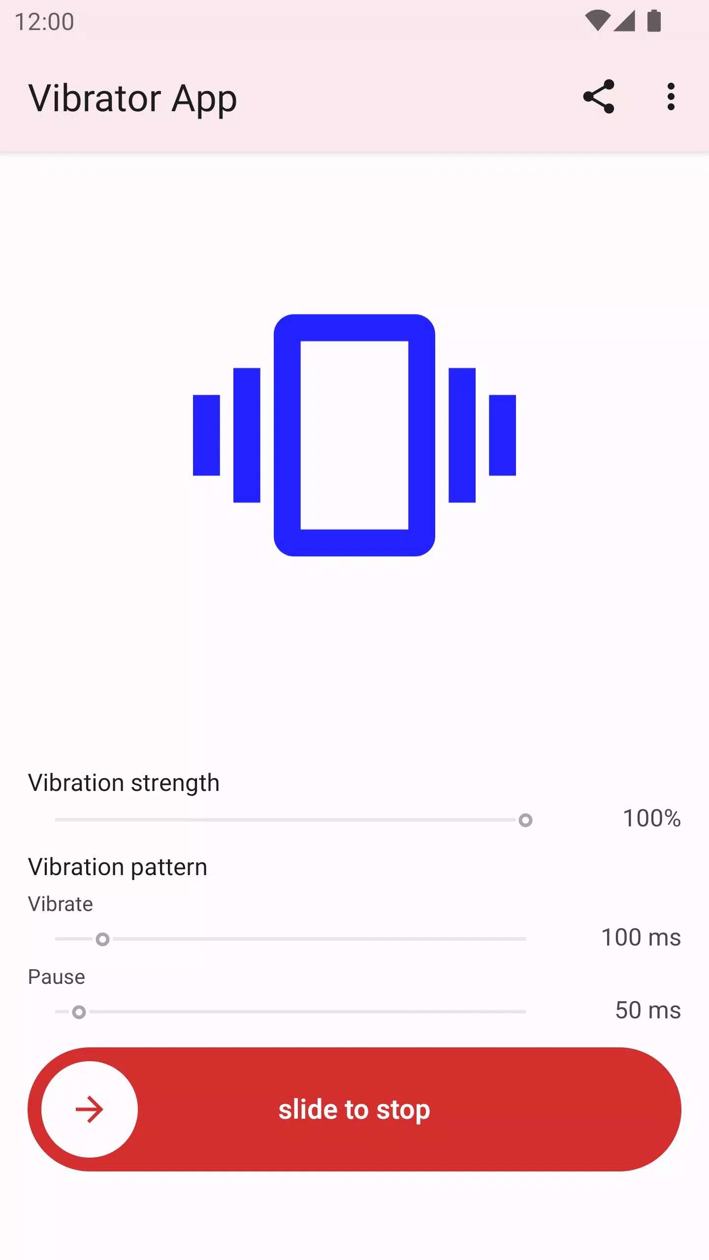 Vibrator App Screenshots