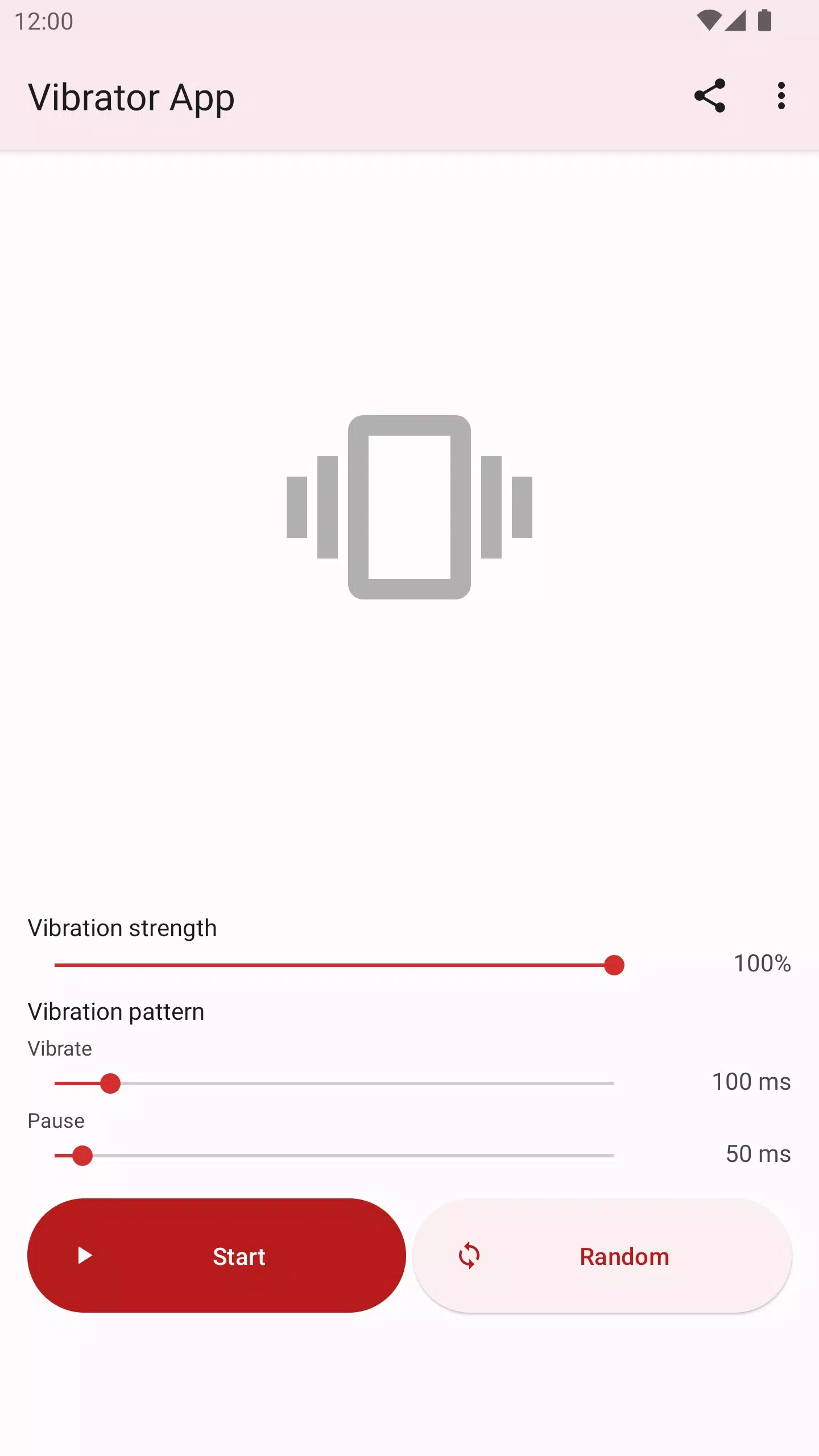 Vibrator App Screenshots
