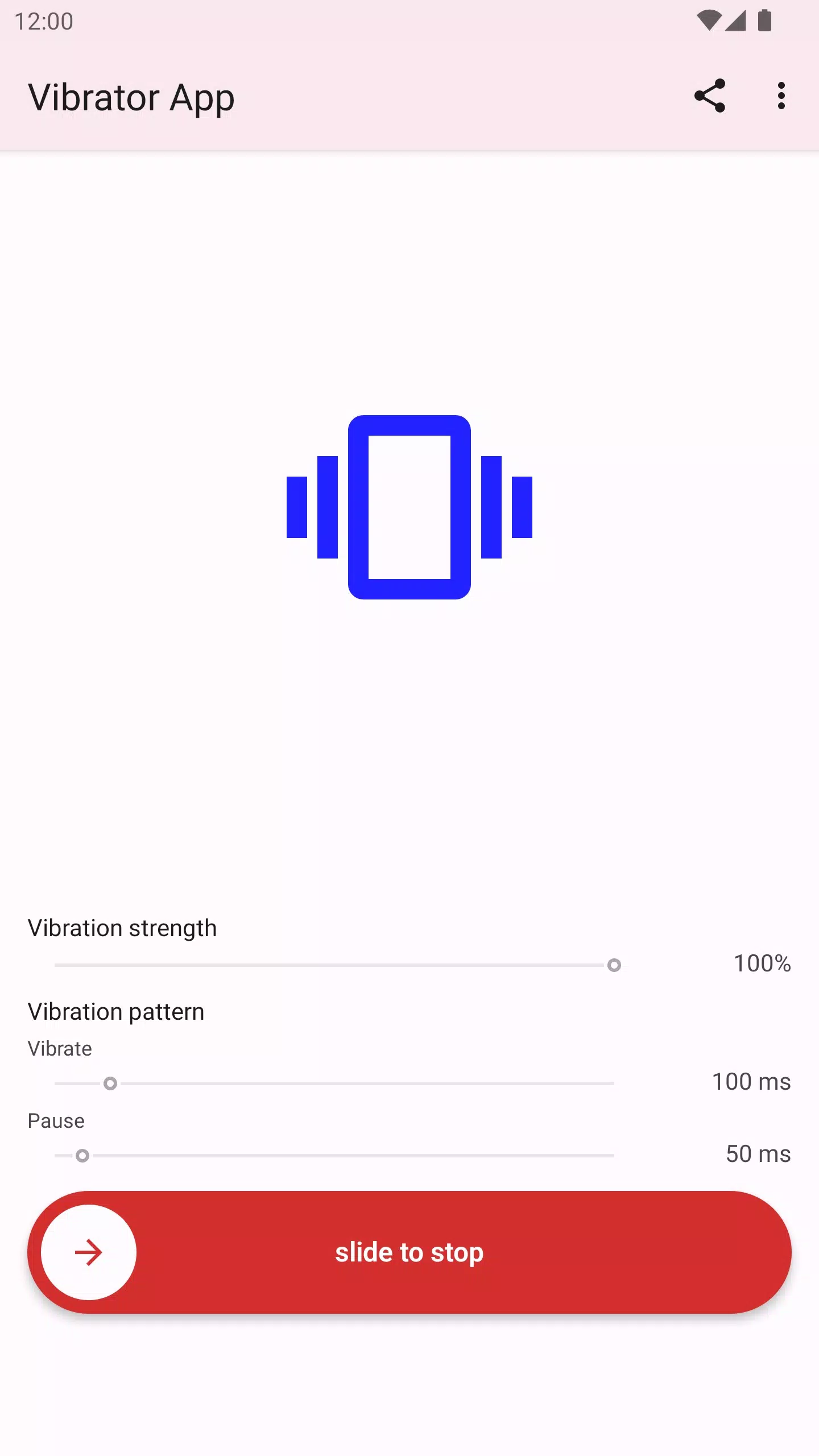 Vibrator App Screenshots