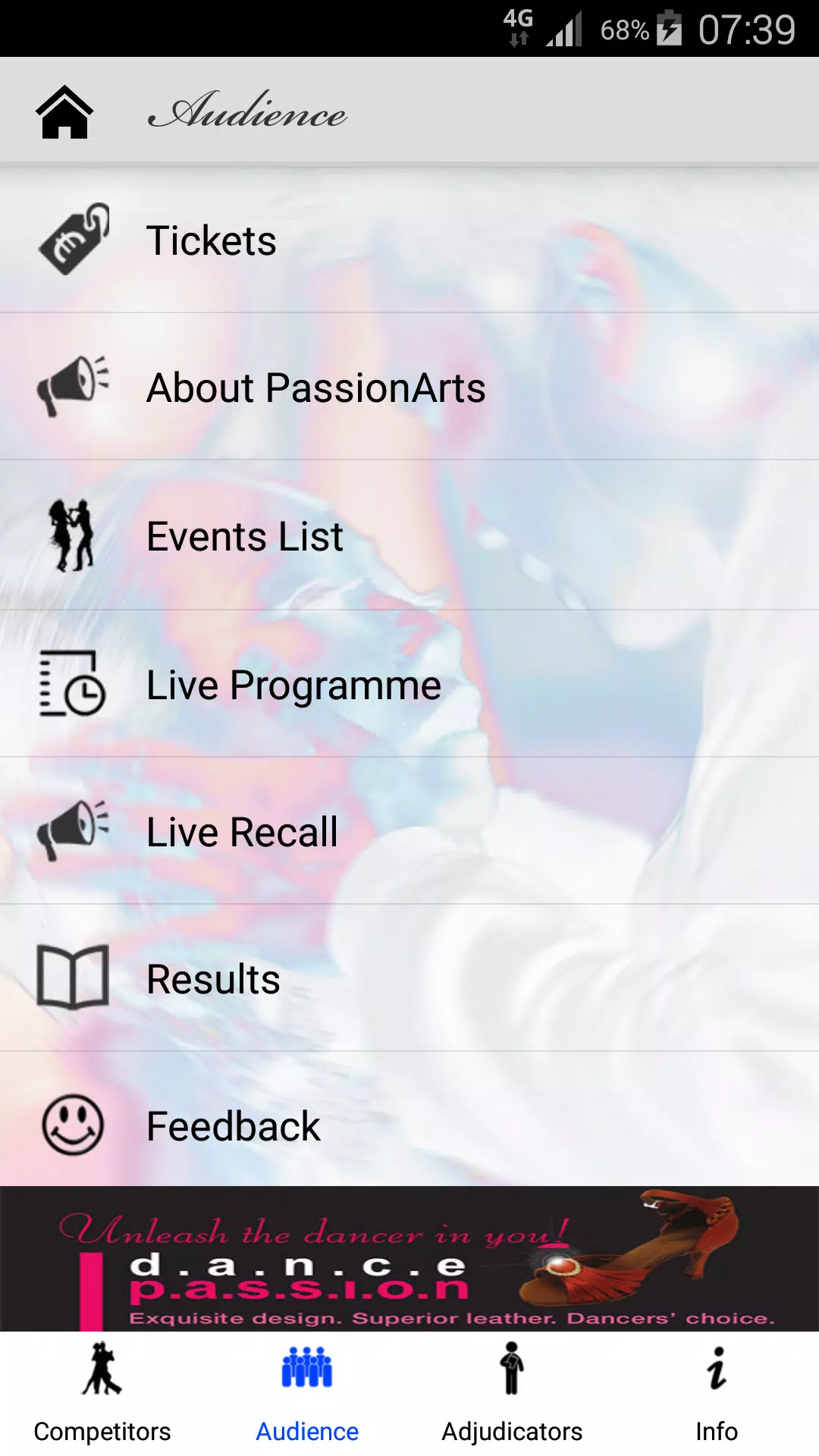 Capturas de pantalla de DanceSport Championships