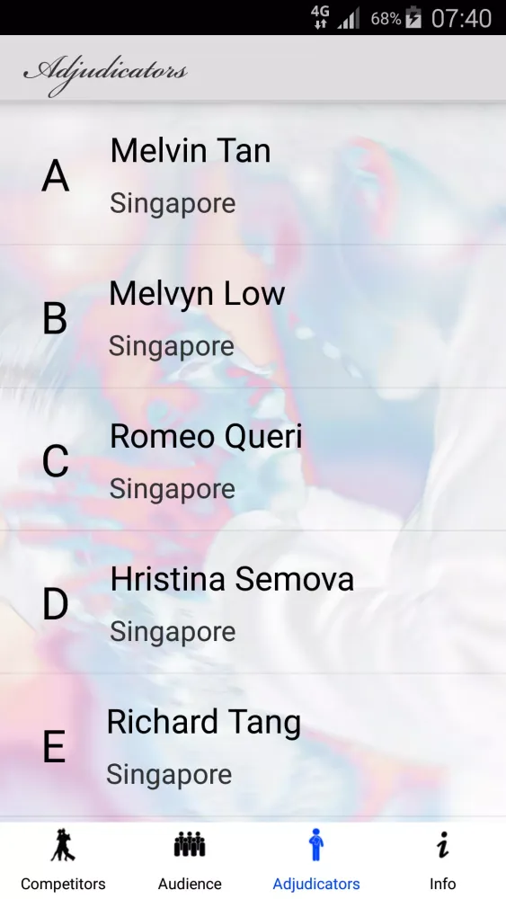 DanceSport Championships Screenshots