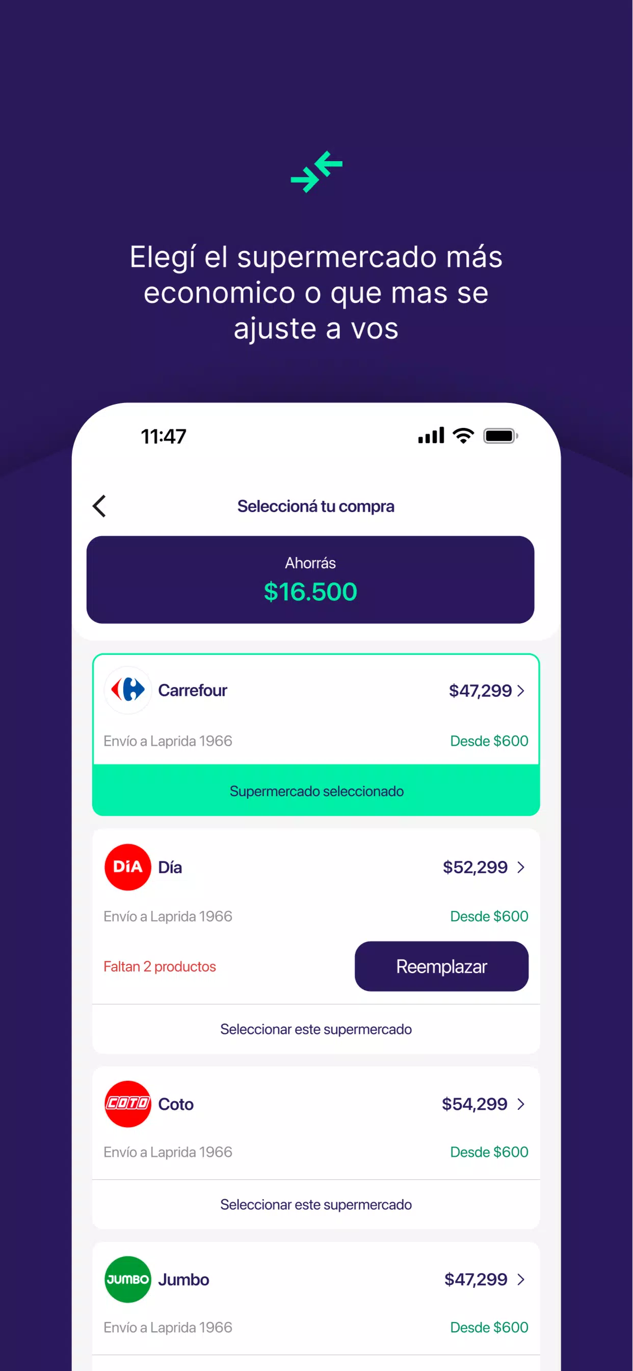 Mirá Precios Screenshots