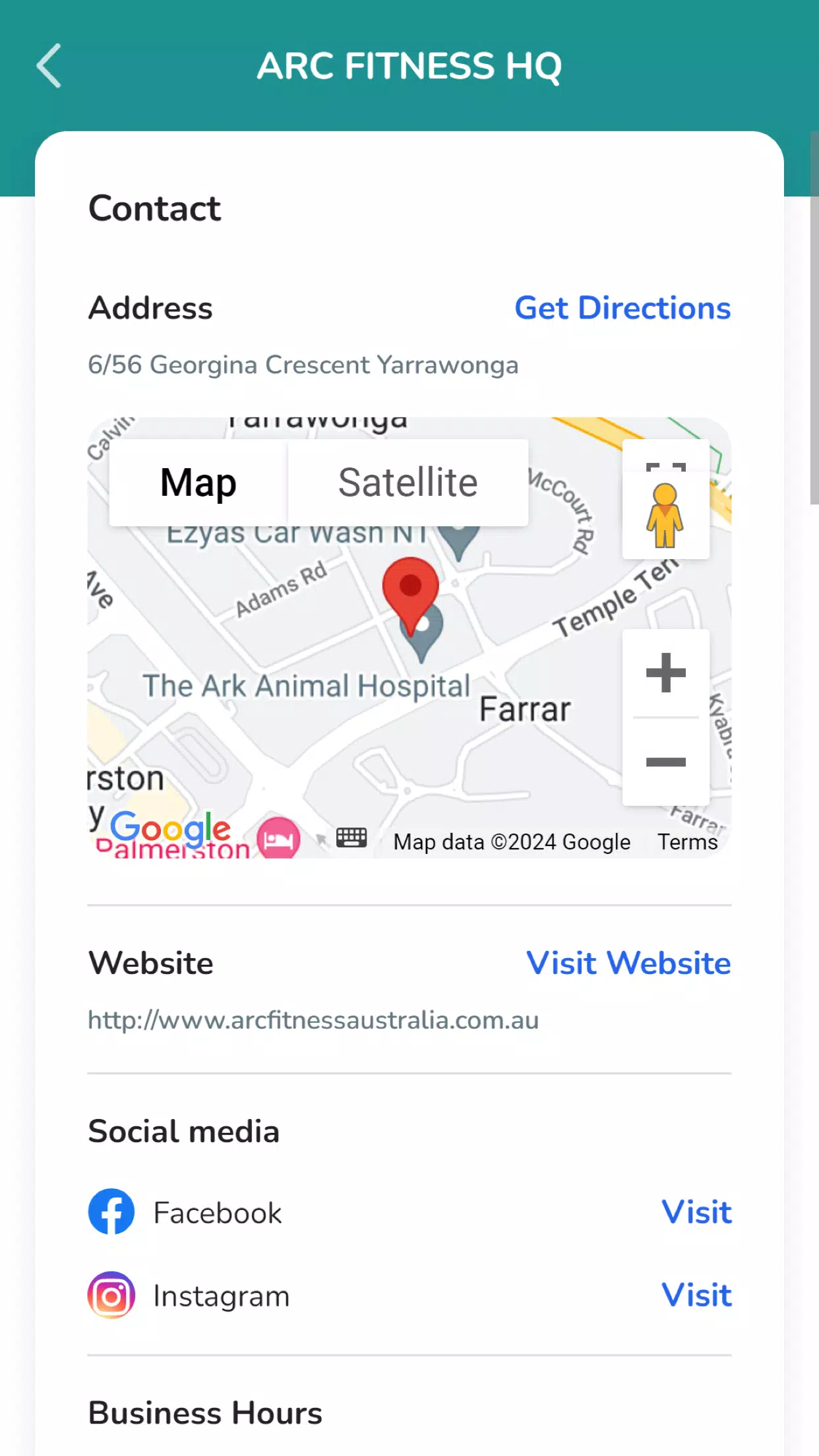 ARC Fitness Australia Screenshots