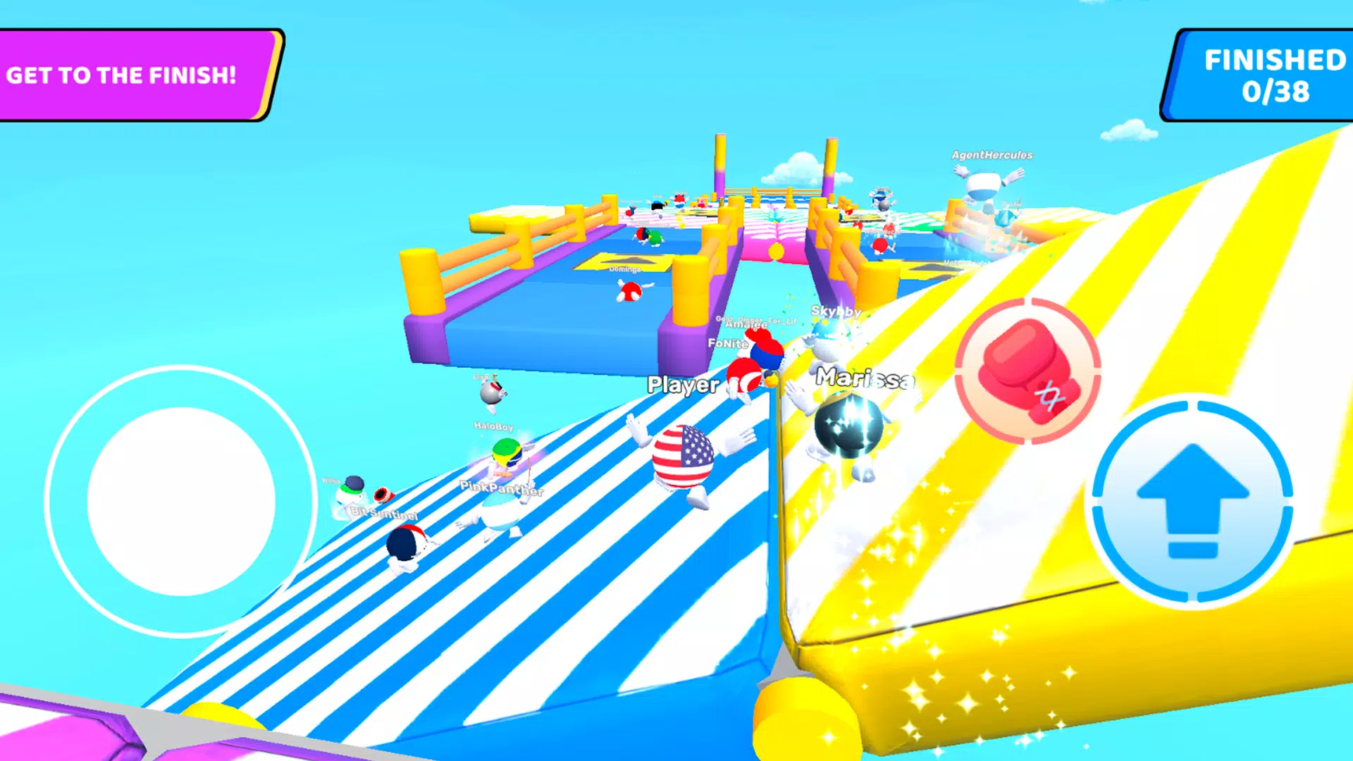 Country Balls: Stumble Run Screenshots