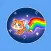 Cupidon Cat Stickers
