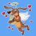 Cupidon Dog Stickers