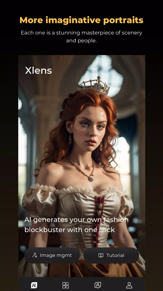 Xlens-AI mix photo effect Screenshots