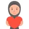 Muslimoji woman