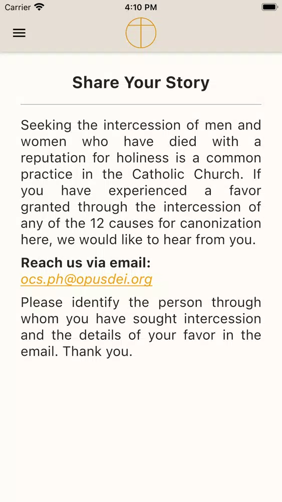 Opus Dei Prayer Cards Screenshots