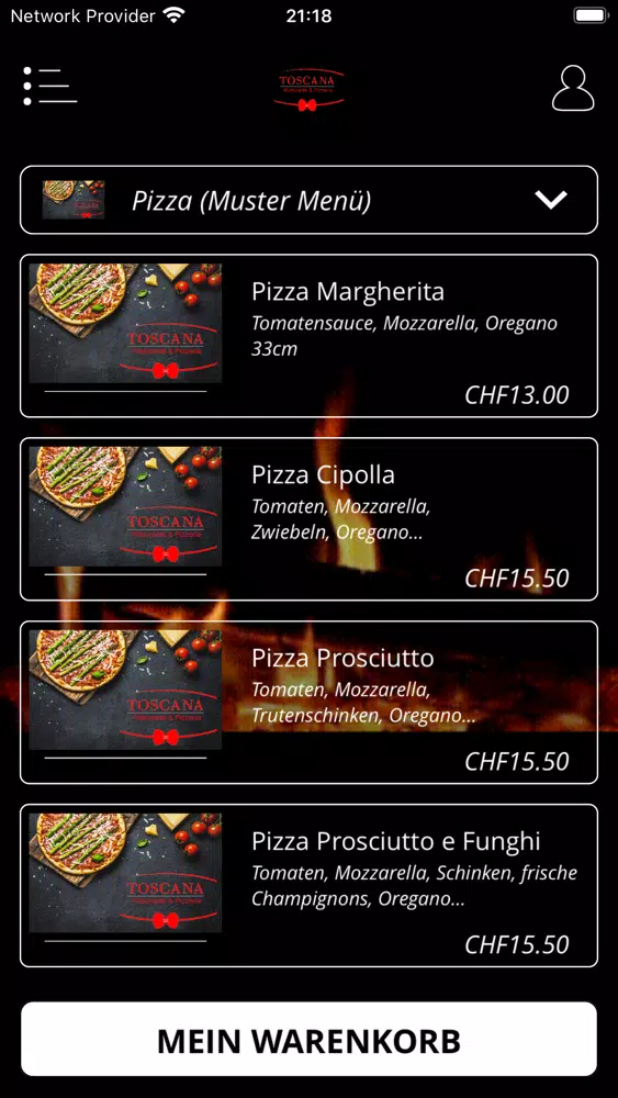 Ristorante Toscana Villmergen Screenshots