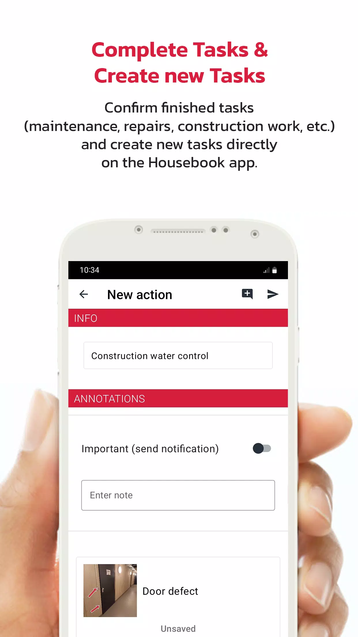 Housebook Screenshots