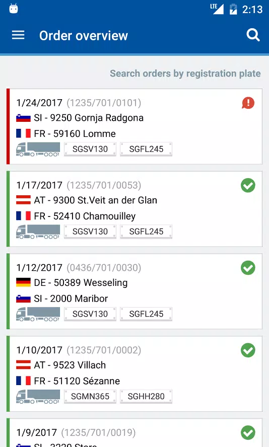 LOADS TODAY - LKW WALTER Screenshots
