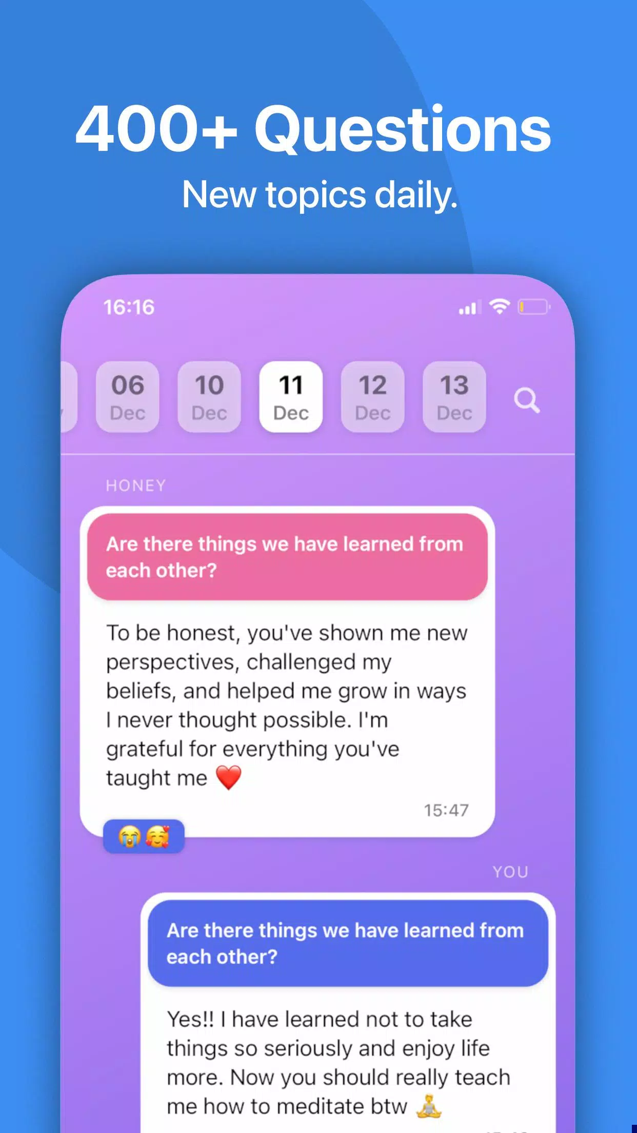 askBae: Couples Questions Screenshots