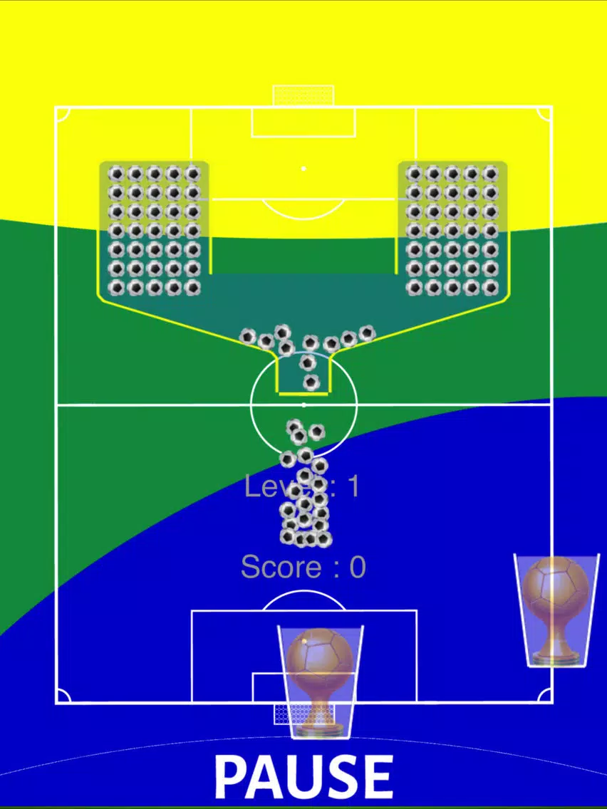 100 Soccer Balls - Brazil iPad 应用截图