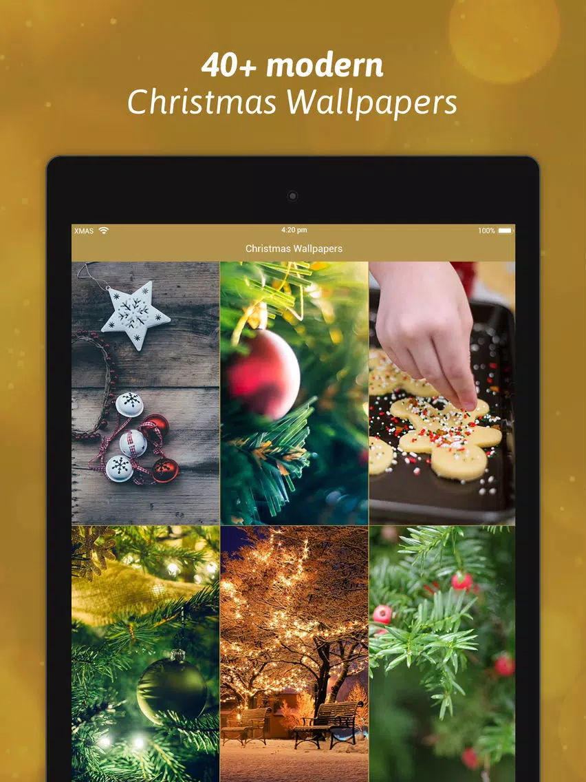 Modern Christmas Wallpaper HD iPad Screenshots