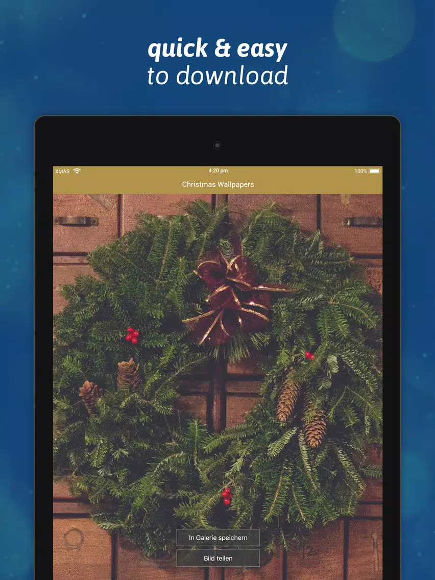 Modern Christmas Wallpaper HD iPad Screenshots