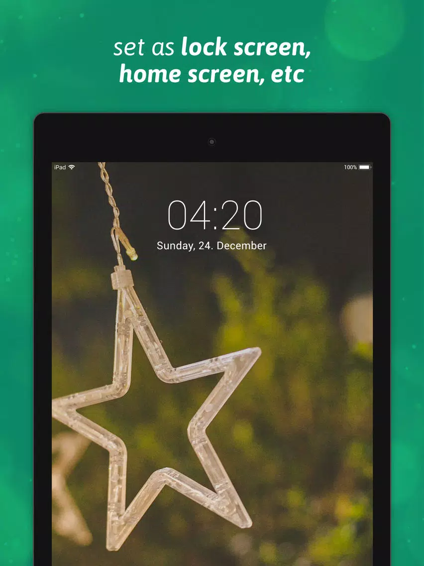 Modern Christmas Wallpaper HD iPad Screenshots
