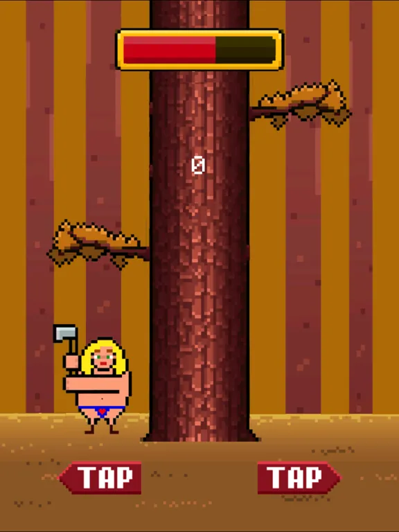 Timbergirl - Cut the Tree iPad  Screenshots