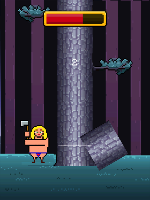 Timbergirl - Cut the Tree iPad 应用截图